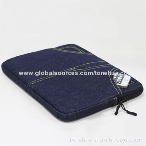 Fashion cowboy elements jean tablet bag, convenient and practical